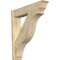 Ekena Millwork Funston Traditional Rough Sawn Outlooker, Douglas Fir, 8"W x 40"D x 40"H OUT08X40X40FST01RDF - alternate 1